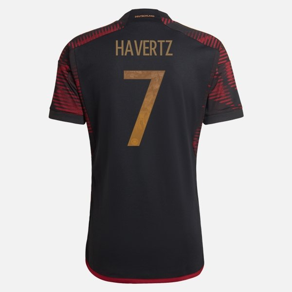 Camisola Alemanha Havertz 7 2º Equipamento 2022