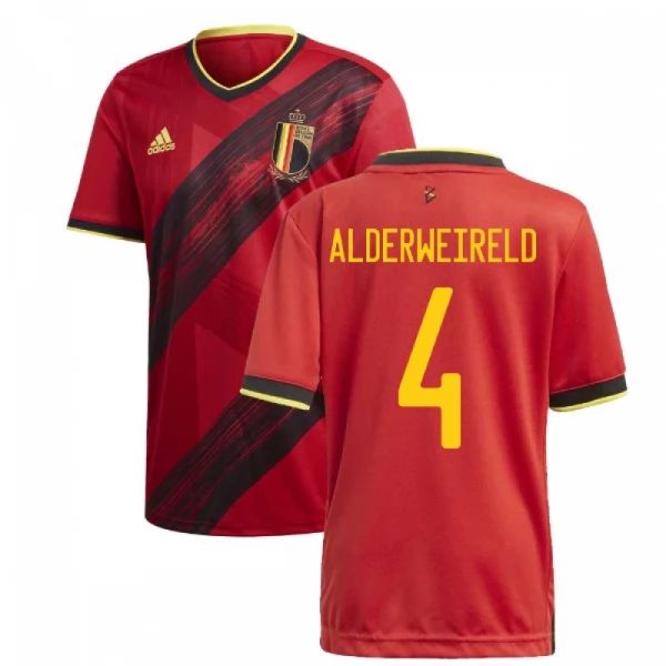 Camisola Bélgica Alderweireld 4 1º Equipamento 2021