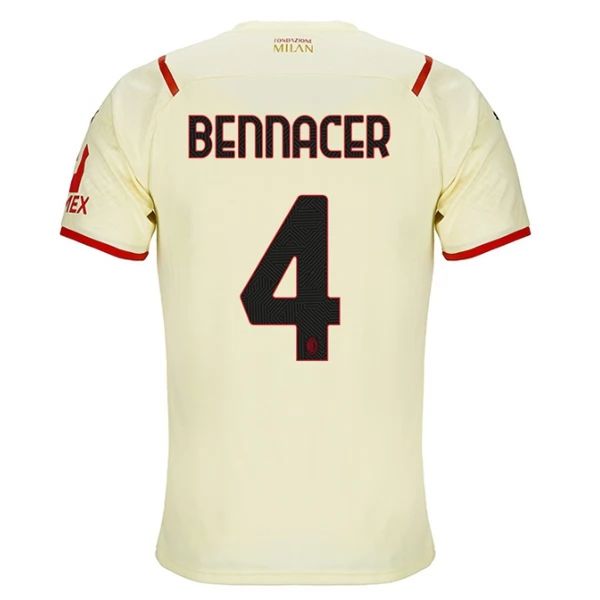 Camisola AC Milan Bennacer 4 2º Equipamento 2021 2022