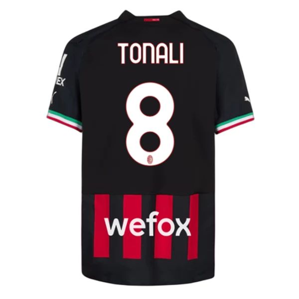 Camisola AC Milan 2022-23 Tonali 8 1º Equipamento