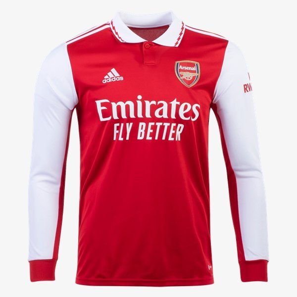 Camisola Arsenal 1º Equipamento 2022 2023 – Manga Comprida