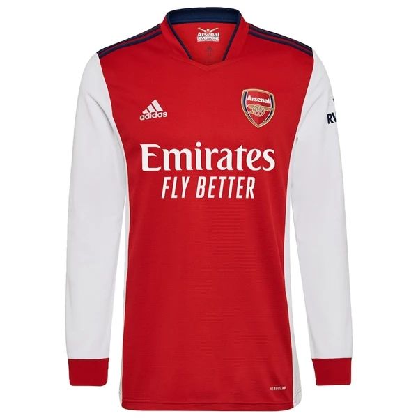 Camisola Arsenal Alexandre Lacazette 9 1º Equipamento 2021 2022 – Manga Comprida