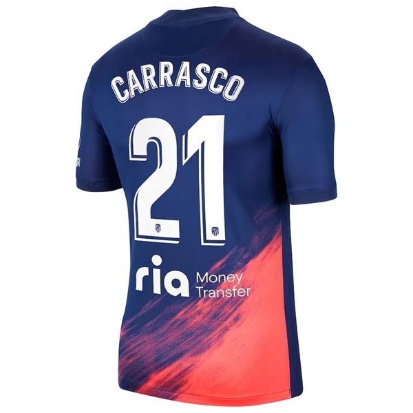 Camisola Atlético Madrid Carrasco 21 2º Equipamento 2021 2022