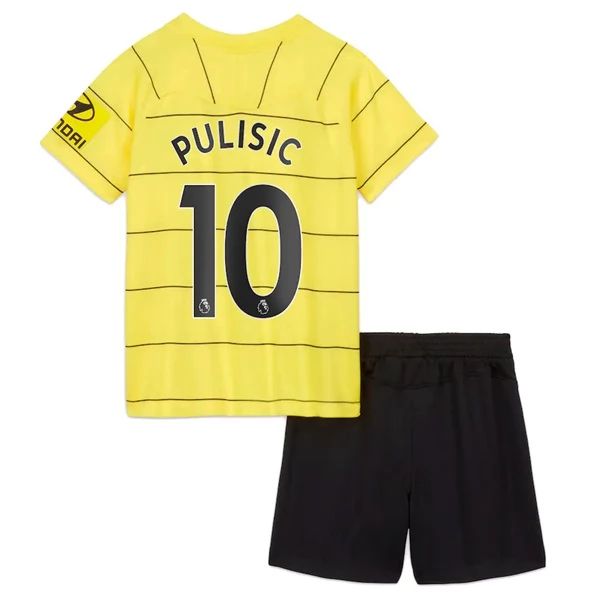 Camisola Chelsea Christian Pulisic 10 Criança 2º Equipamento 2021-22