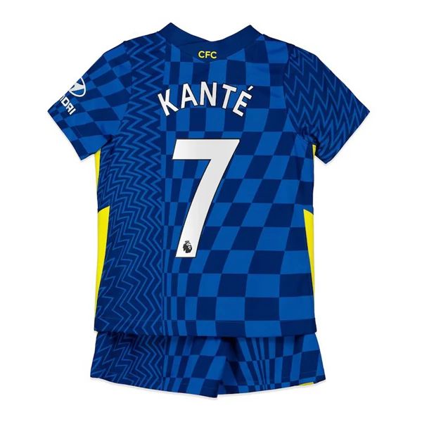 Camisola Chelsea N’Golo Kanté 7 Criança 1º Equipamento 2021-22