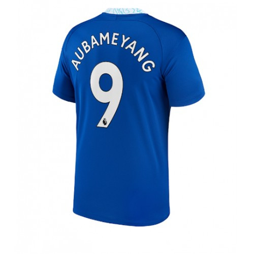 Camisola Chelsea 2022-23 Aubameyang 9 1º Equipamento