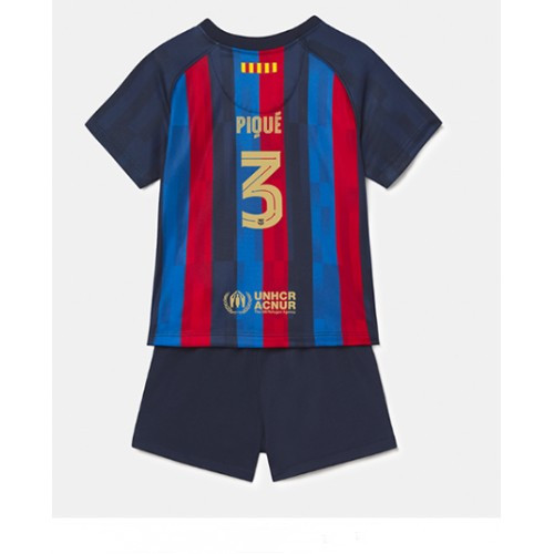 Camisola FC Barcelona Gerard Piqué 3 Criança 1º Equipamento 2022-23