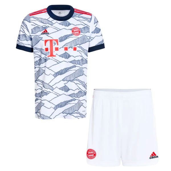 Camisola FC Bayern München Criança 3º Equipamento 2021-22