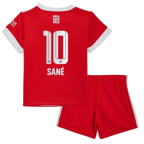 Camisola FC Bayern München Leroy Sané 10 Criança 1º Equipamento 2022-23