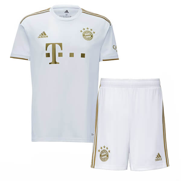 Camisola FC Bayern München Criança 2º Equipamento 2022-23