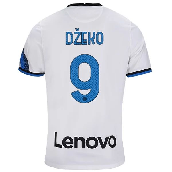 Camisola Inter Milan Edin Džeko 9 2º Equipamento 2021 2022