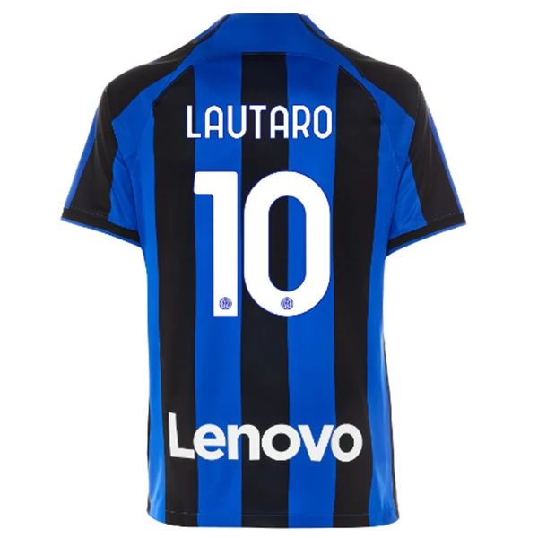 Camisola Inter Milan 2022-23 Lautaro Martínez 10 1º Equipamento