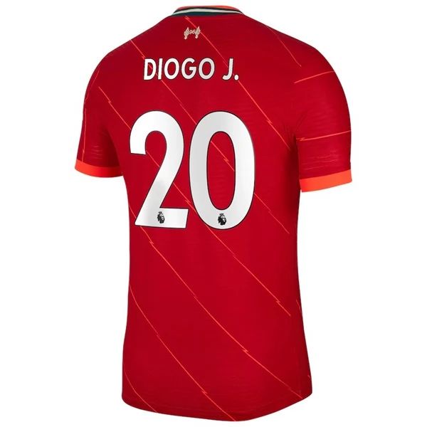 Camisola Liverpool Diogo J. 20 1º Equipamento 2021 2022