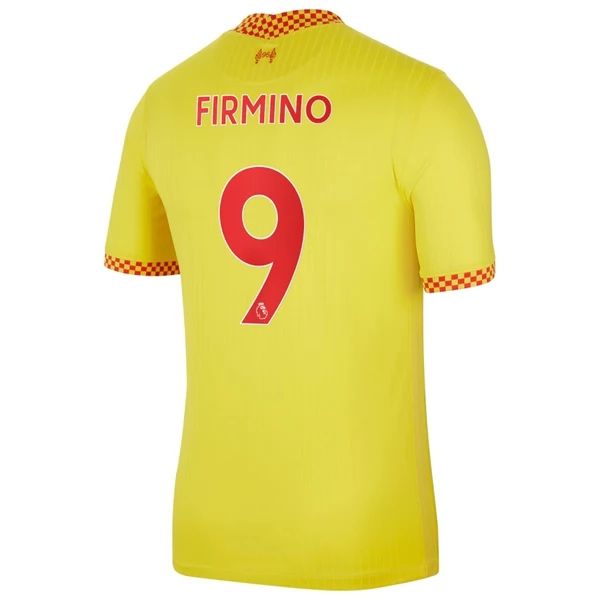 Camisola Liverpool Firmino 9 3º Equipamento 2021 2022