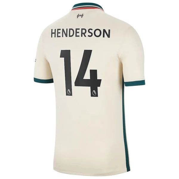 Camisola Liverpool Henderson 14 2º Equipamento 2021 2022