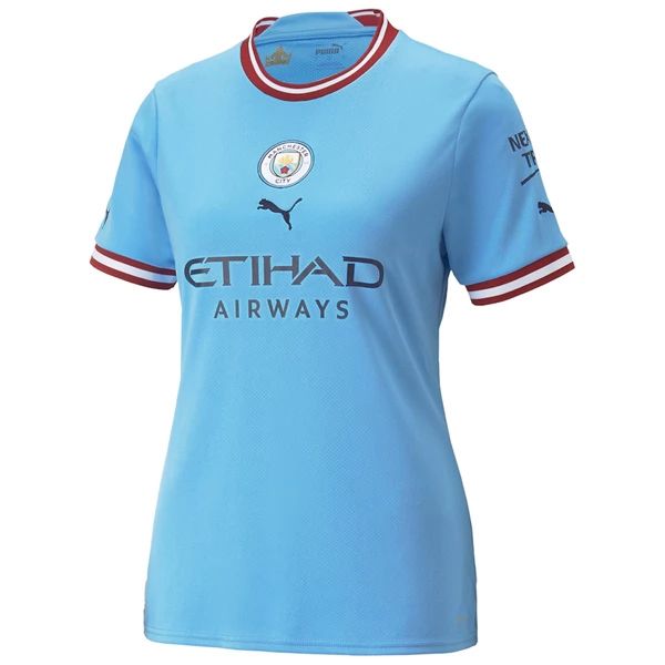 Camisola Manchester City Mulher 1º Equipamento 2022-23