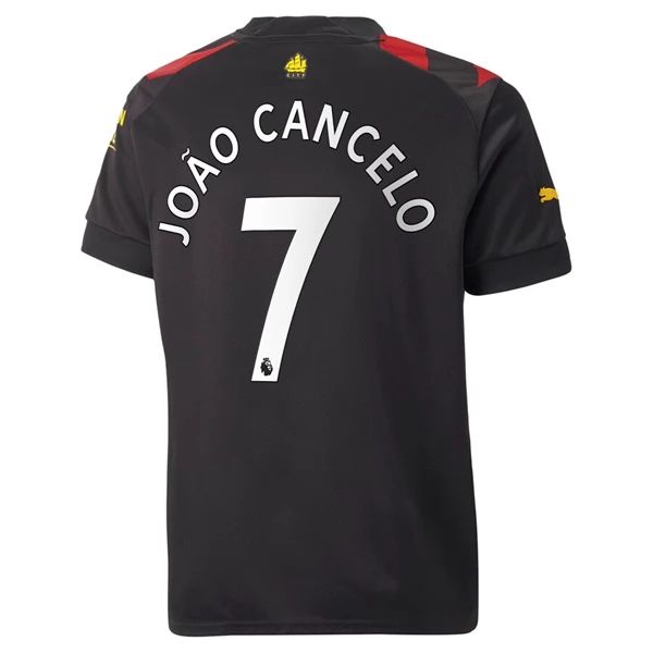 Camisola Manchester City Joao Cancelo 7 2º Equipamento 2022-23