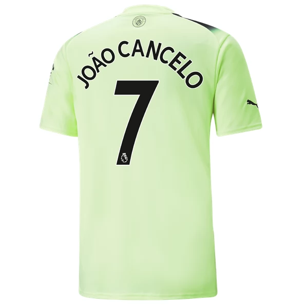 Camisola Manchester City Joao Cancelo 7 3º Equipamento 2022-23