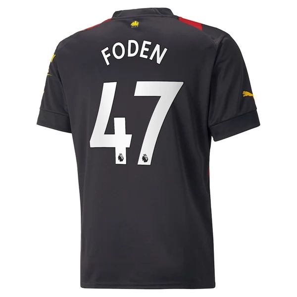 Camisola Manchester City Phil Foden 47 2º Equipamento 2022-23