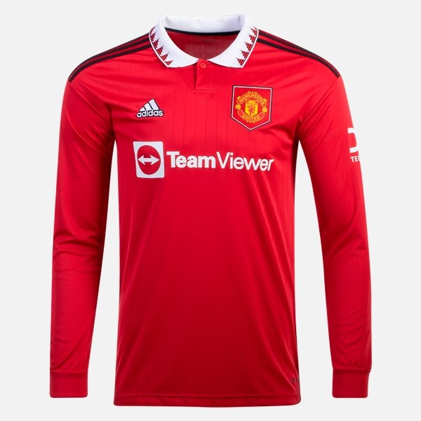 Camisola Manchester United 1º Equipamento 2022 2023 – Manga Comprida