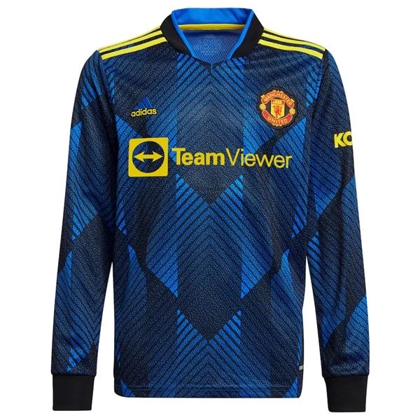 Camisola Manchester United B.Fernandes 18 3º Equipamento 2021 2022 – Manga Comprida