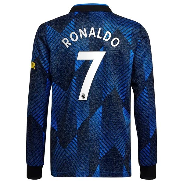 Camisola Manchester United Cristiano Ronaldo 7 3º Equipamento 2021 2022 – Manga Comprida