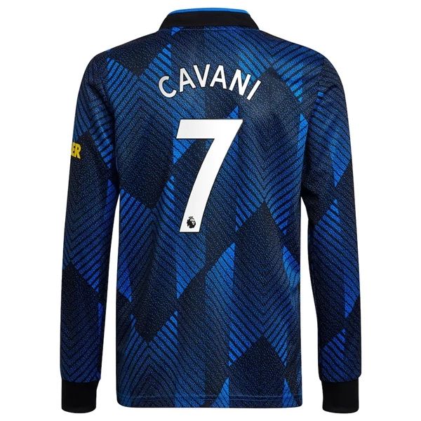 Camisola Manchester United Edinson Cavani 7 3º Equipamento – Manga Comprida