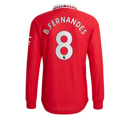 Camisola Manchester United B.Fernandes 8 1º Equipamento 2022 2023 – Manga Comprida