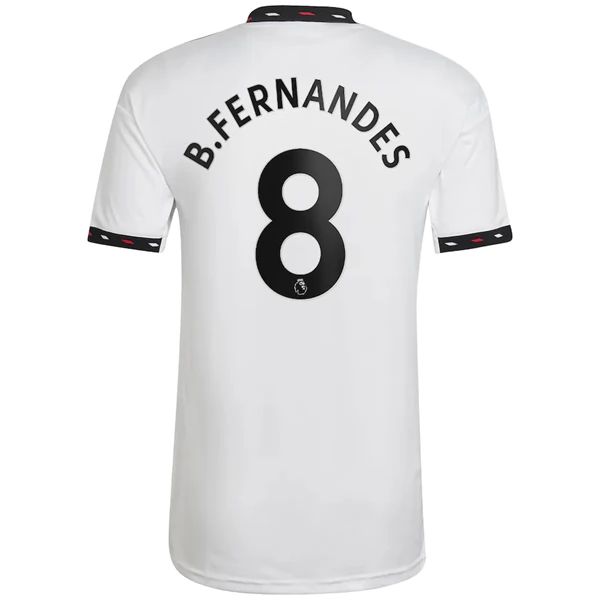 Camisola Manchester United B.Fernandes 8 2º Equipamento 2022 2023