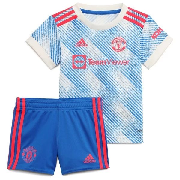 Camisola Manchester United Criança 2º Equipamento 2021-22