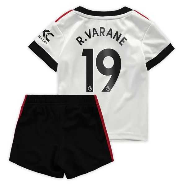 Camisola Manchester United R. Varane 19 Criança 2º Equipamento 2022-23