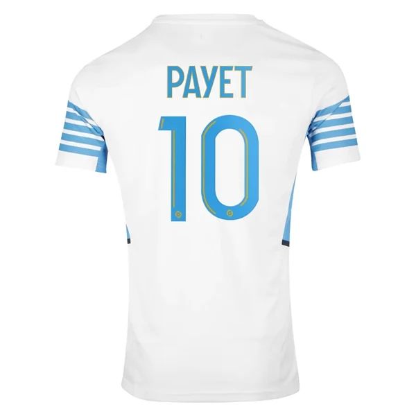 Camisola Olympique de Marseille Dimitri Payet 10 1º Equipamento 2021 2022