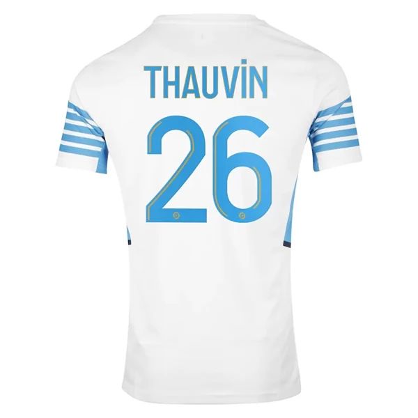 Camisola Olympique de Marseille Thauvin 26 1º Equipamento 2021 2022