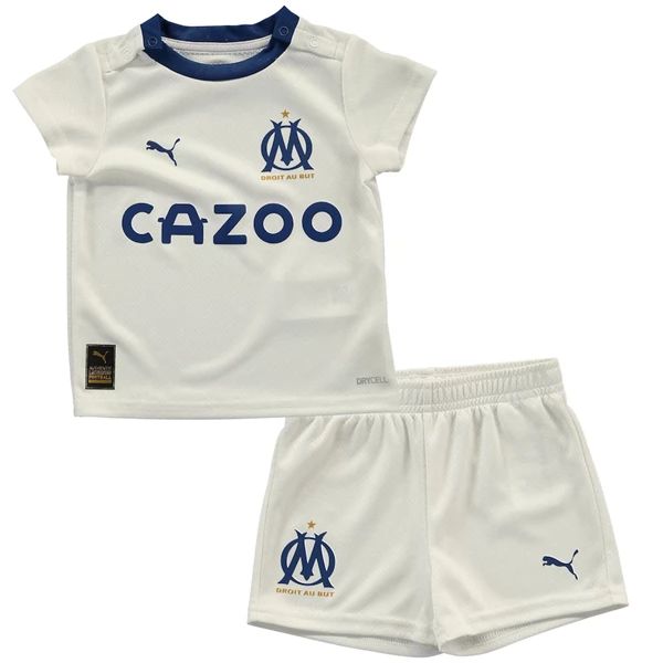 Camisola Olympique de Marseille Criança 1º Equipamento 2022-23