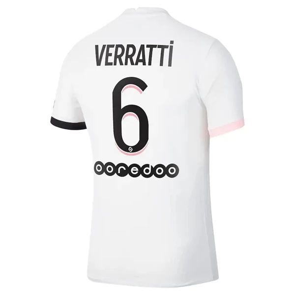 Camisola Paris Saint Germain PSG Marco Verratti 6 2º Equipamento 2021 2022