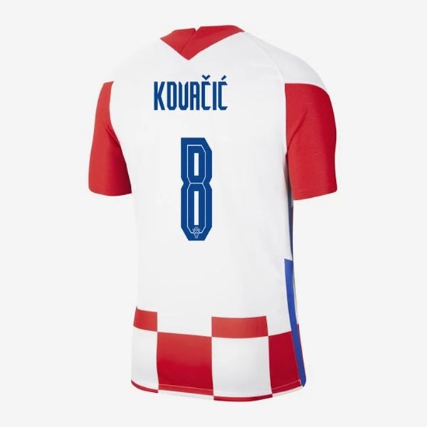 Camisola Croácia Kovacic 8 1º Equipamento 2021