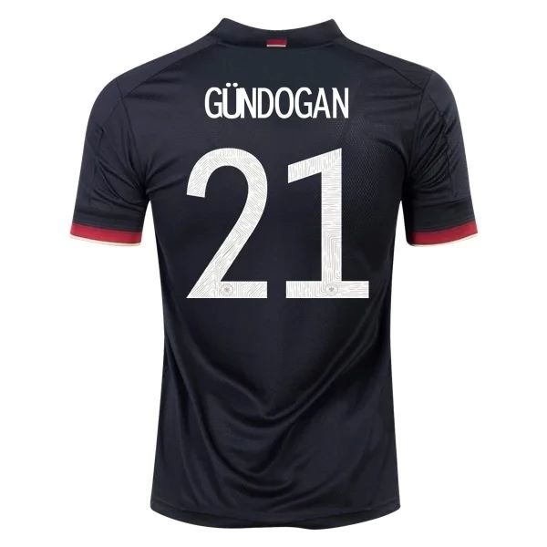 Camisola Alemanha İlkay Gündoğan 21 Equipamento Alternativa 2021