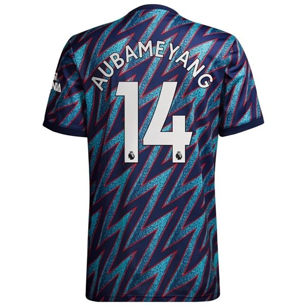 Camisola Arsenal Aubameyang 14 Equipamento 3ª 2021