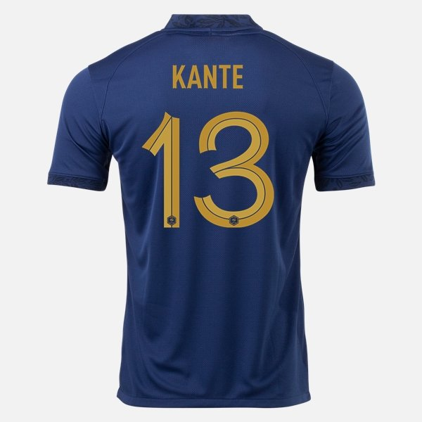 Camisola França N’Golo Kanté 13 Equipamento Principal 2022