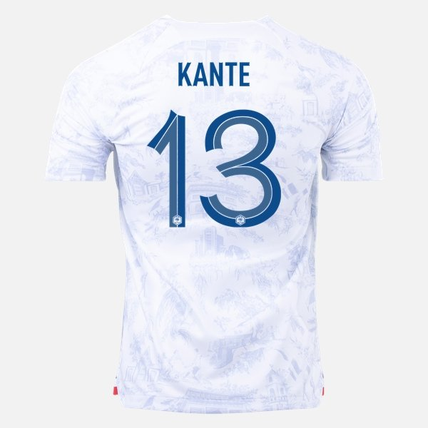 Camisola França N’Golo Kanté 13 Equipamento Alternativa 2022