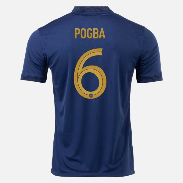 Camisola França Paul Pogba 6 Equipamento Principal 2022