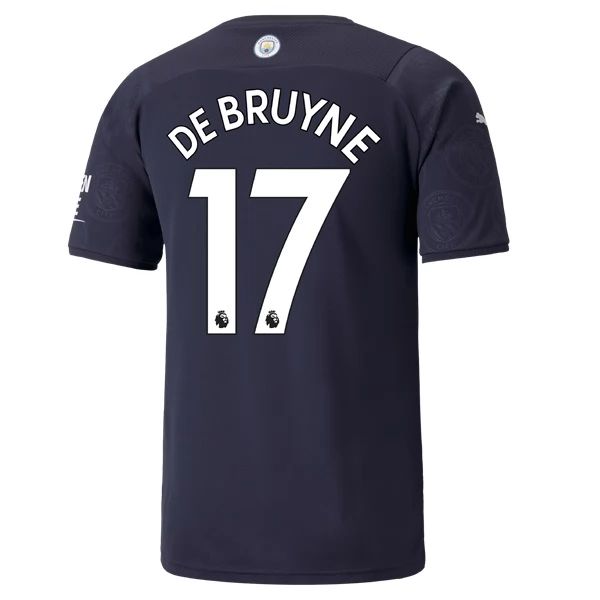 Camisola Manchester City Kevin De Bruyne 17 Equipamento 3ª