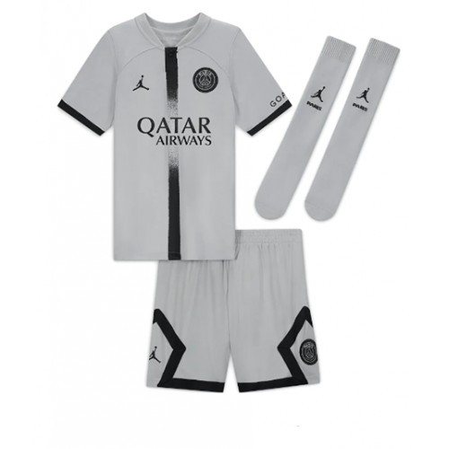 Camisola Paris Saint Germain PSG Kylian Mbappé 7 Criança Equipamento Alternativa  2022 2023