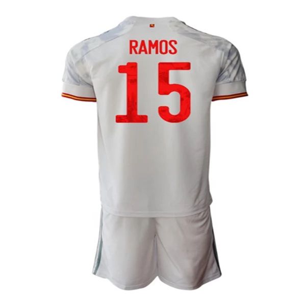 Camisola Espanha Sergio Ramos 15 Equipamento Alternativa 2021