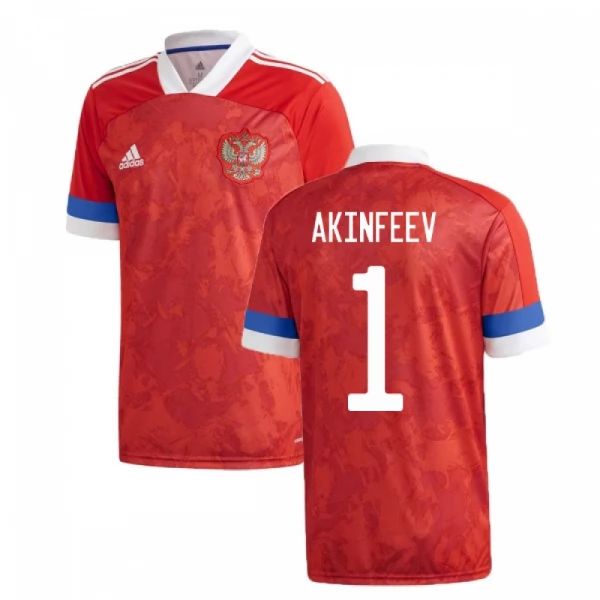 Camisola Rússia Akinfeev 1 1º Equipamento 2021