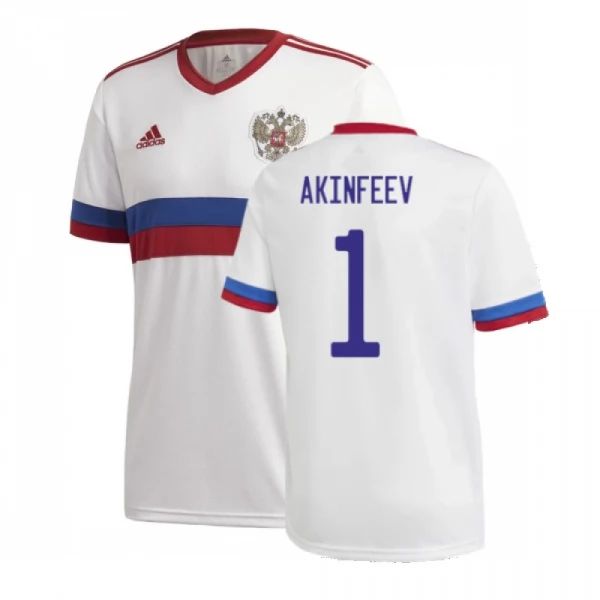 Camisola Rússia Akinfeev 1 2º Equipamento 2021