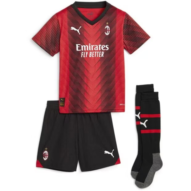 Camisola AC Milan Criança 1º Equipamento 2023-24