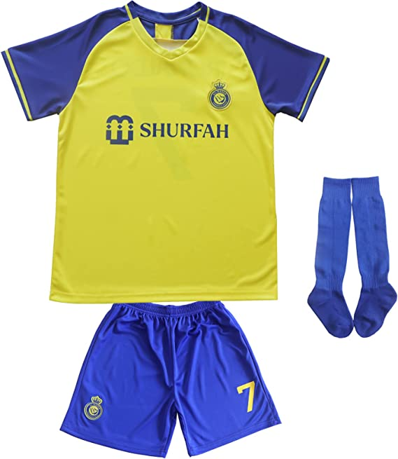 Camisola Al-Nassr FC Criança 1º Equipamento 2022-23