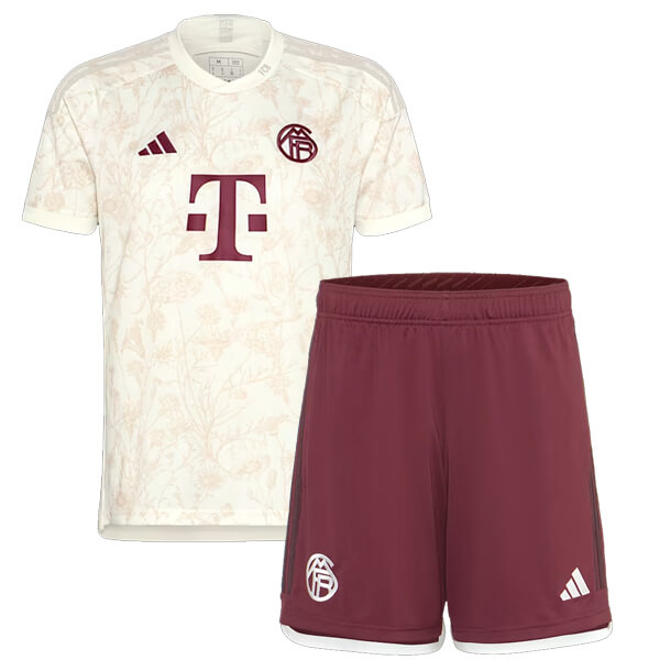 Camisola FC Bayern München Criança 3º Equipamento 2023-24