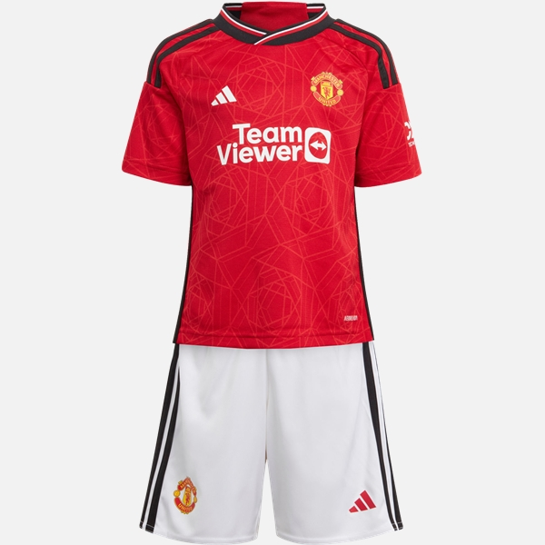 Camisola Manchester United Criança 1º Equipamento 2023-24